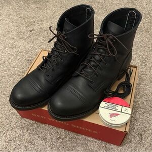 Red Wing Iron Ranger Boots (8084) All Black Size 10D